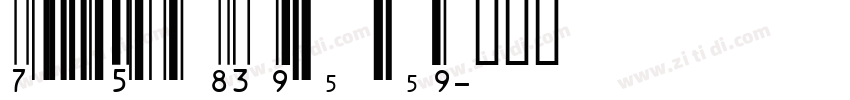 HelloFont ID JiuZhuT字体转换
